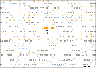 map of Paplin