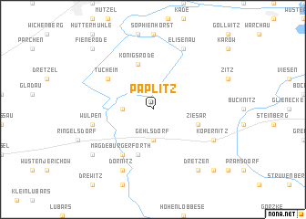 map of Paplitz