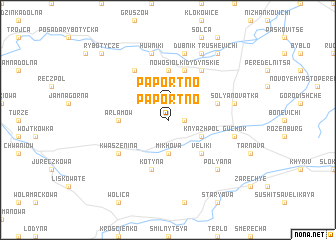 map of Paportno