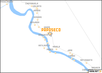 map of Paposêco