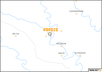 map of Papozo