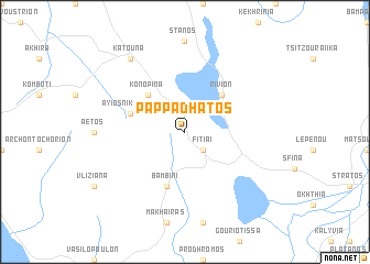 map of Pappadhátos