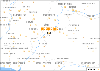 map of Pappadiá