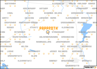 map of Papproth