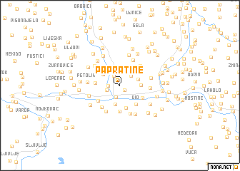 map of Papratine