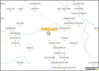 map of Papudos