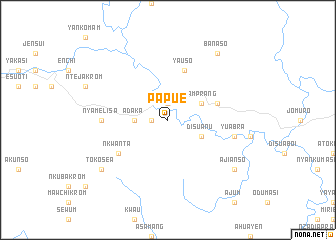 map of Papue