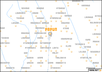 map of Papun