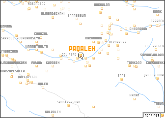 map of Pā Qal‘eh