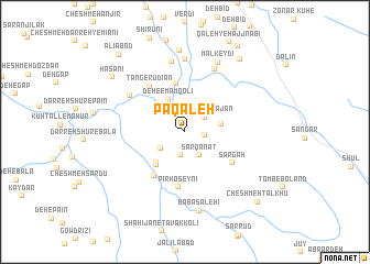 map of Pāqal‘eh
