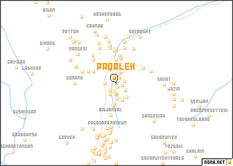 map of Pāqal‘eh