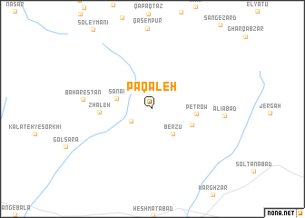 map of Pā Qal‘eh