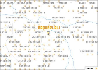 map of Paquer Lali