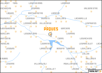 map of Paques