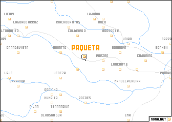 map of Paquetá