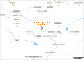 map of Paquevira