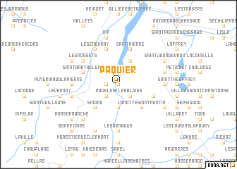 map of Paquier