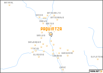 map of Paquintza