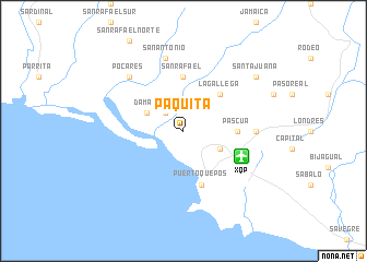 map of Paquita