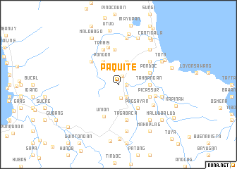 map of Paquite