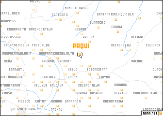 map of Paquí