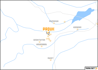 map of Pāqūk