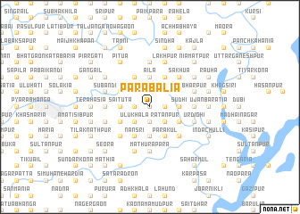 map of Pārābālia