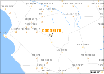 map of Parabita