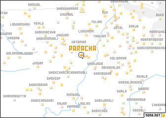map of Parācha