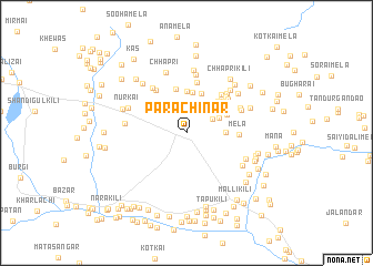 map of Pārachinār