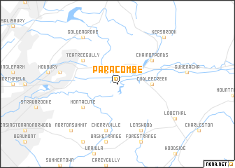 map of Paracombe