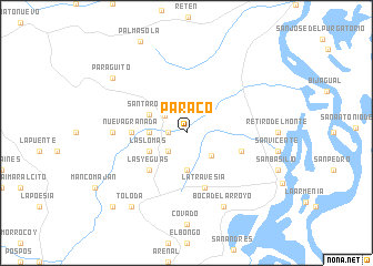 map of Paraco