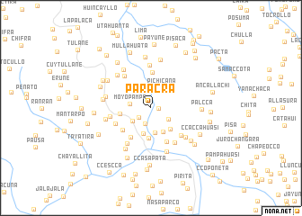 map of Paracra