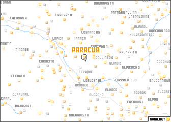 map of Paracua