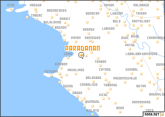 map of Paradanan