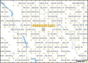 map of Pāra Dānguri