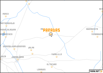 map of Paradas