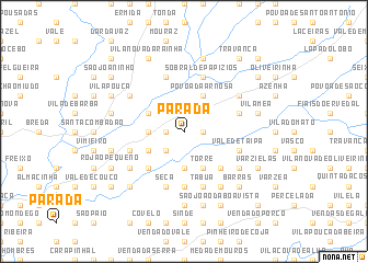 map of Parada