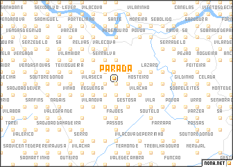 map of Parada