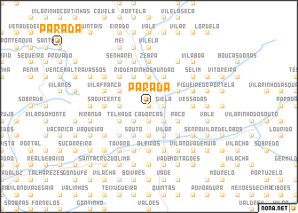 map of Parada