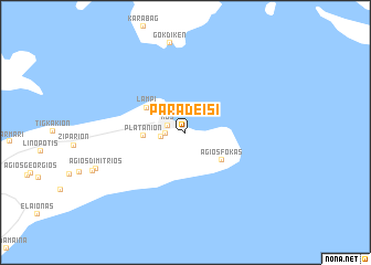 map of Paradeísi