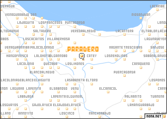 map of Paradero