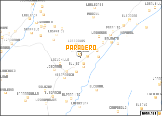 map of Paradero