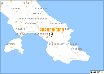 map of Paradhísion