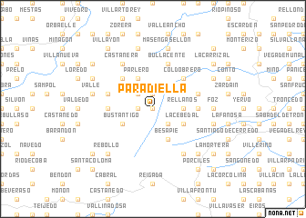 map of Paradiella