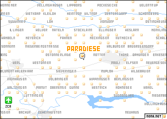 map of Paradiese