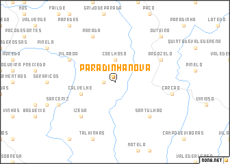 map of Paradinha Nova