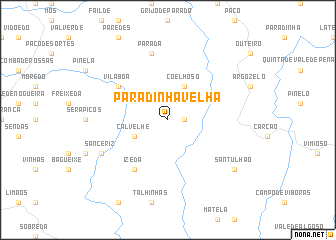 map of Paradinha Velha