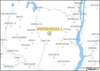 map of Paradise Hill