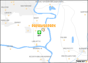 map of Paradise Park